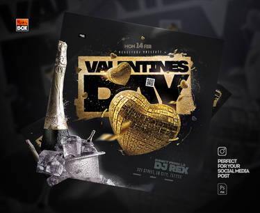 Flyer Valentines Day Template