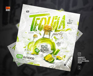 Tequila Party Flyer by MonkeyBOXFlyers