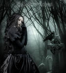 The beauty gothic moonlight by Heliakin