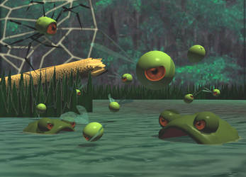 Olive Swamp by SonarX