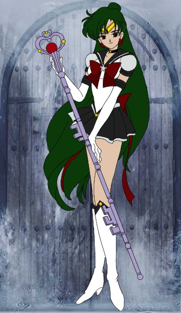 Sailor Pluto on Pluto