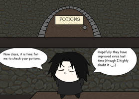 Chibi Snape Comic pg 1