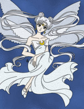 Queen Serenity Stained Glass
