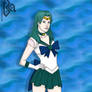 Sailor Neptune Around the Wave