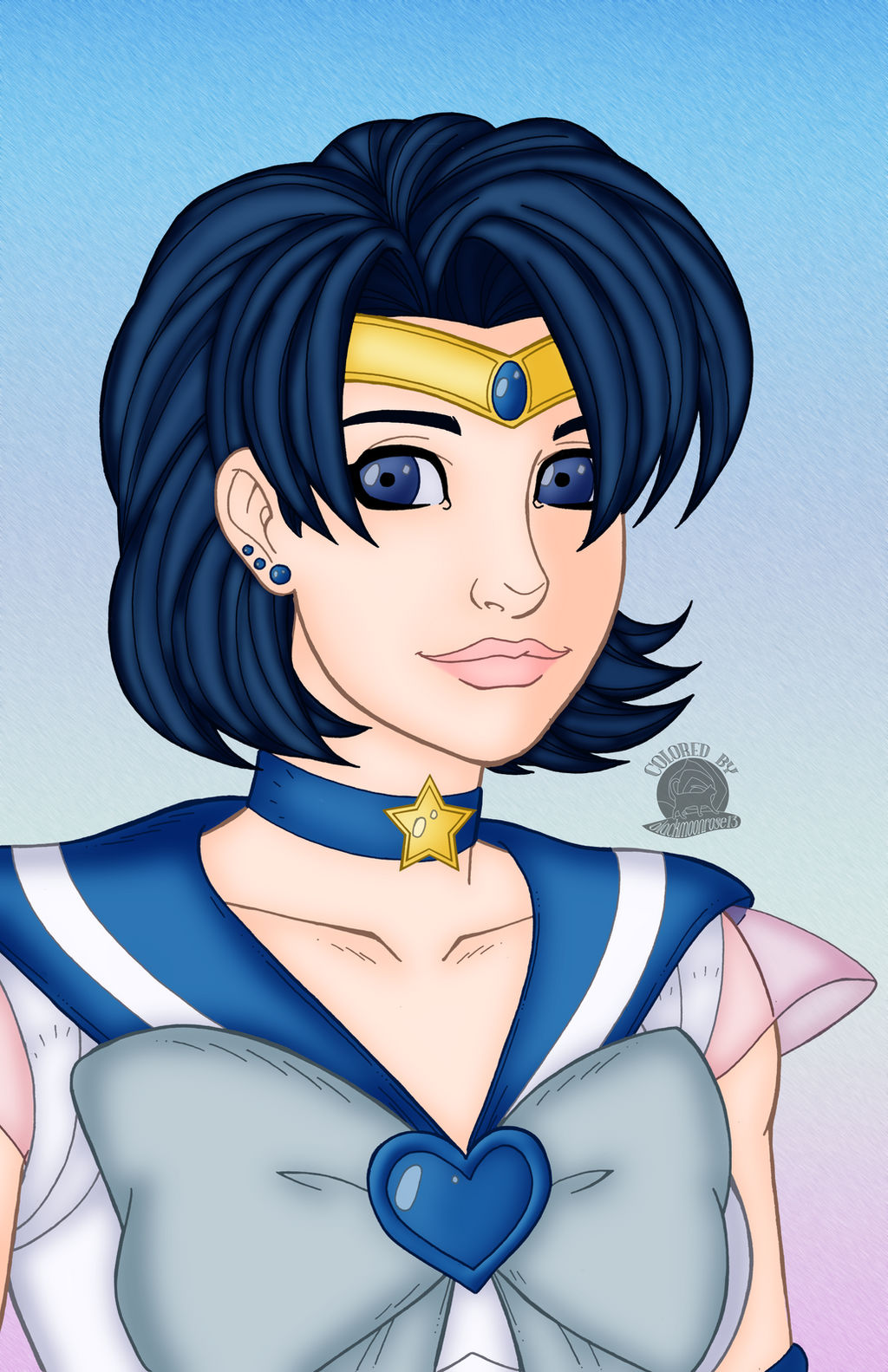 Sailor Mercury Bust