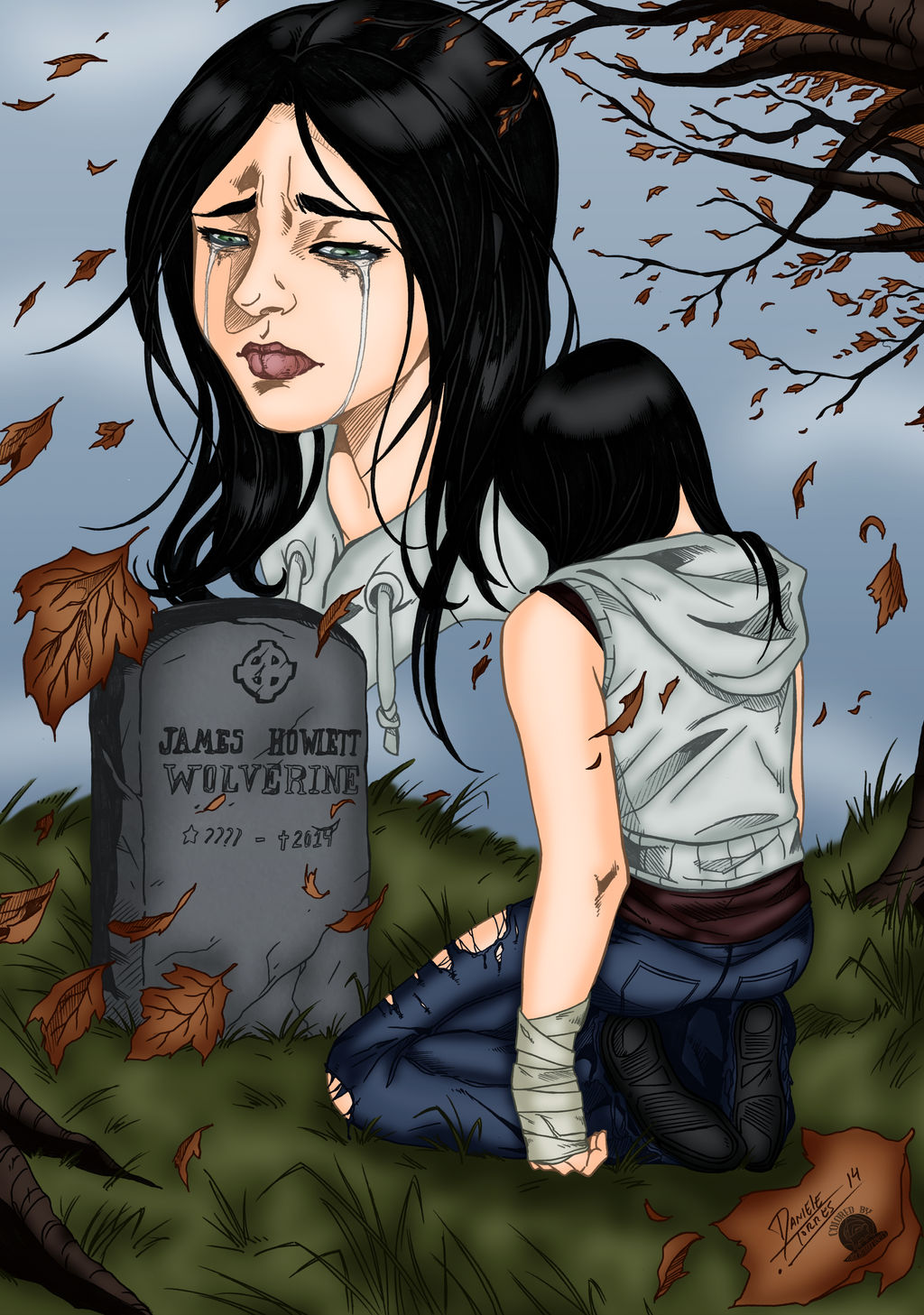 Laura Kinney's Tears by Blackmoonrose13 on DeviantArt