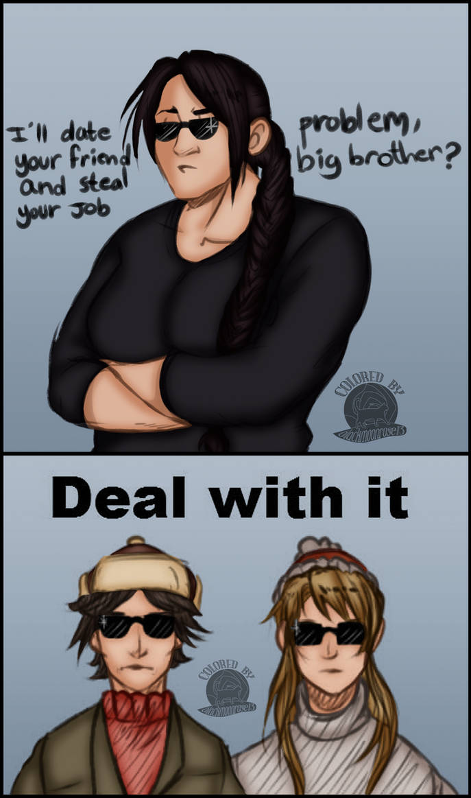 Heavy's Sisters Deal With It by Blackmoonrose13 on DeviantArt