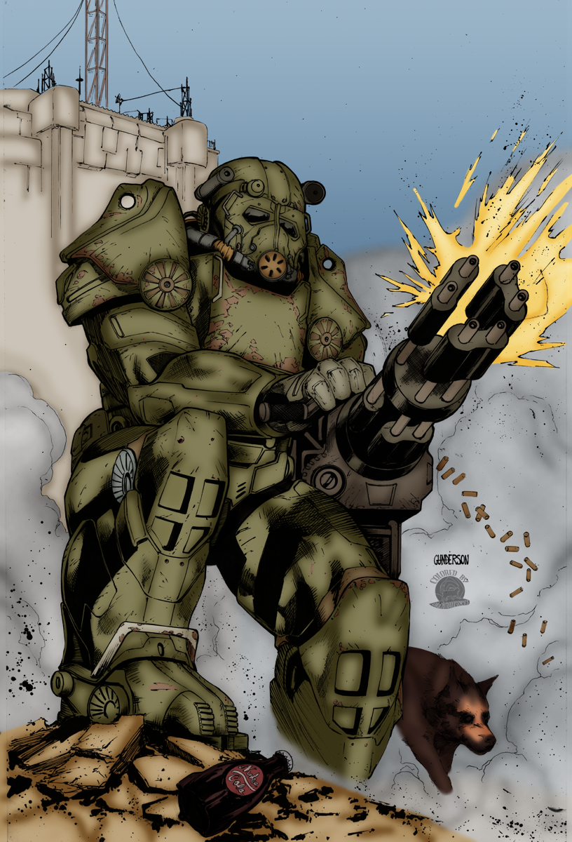 Fallout Power Armor by Blackmoonrose13 on DeviantArt