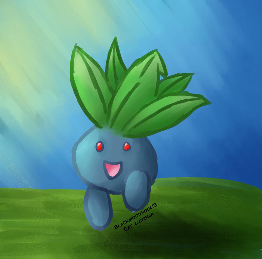 Oddish by Blackmoonrose13 on DeviantArt