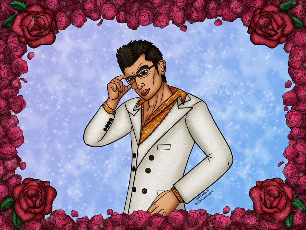 Kiryu in Glasses by Blackmoonrose13 on DeviantArt