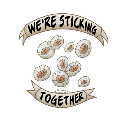 We're Sticking Together Like Barnacles by Blackmoonrose13 on DeviantArt