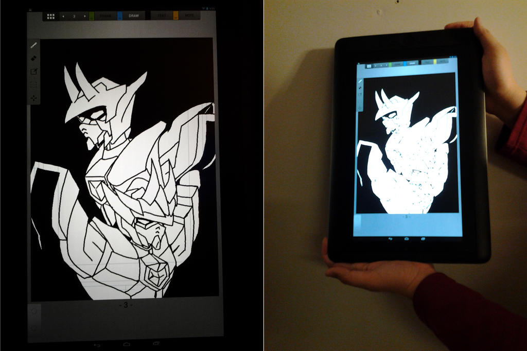 Manga Canvas in Cintiq Companion Hybrid