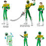 Multiverse Tommy Oliver the Green Rangers