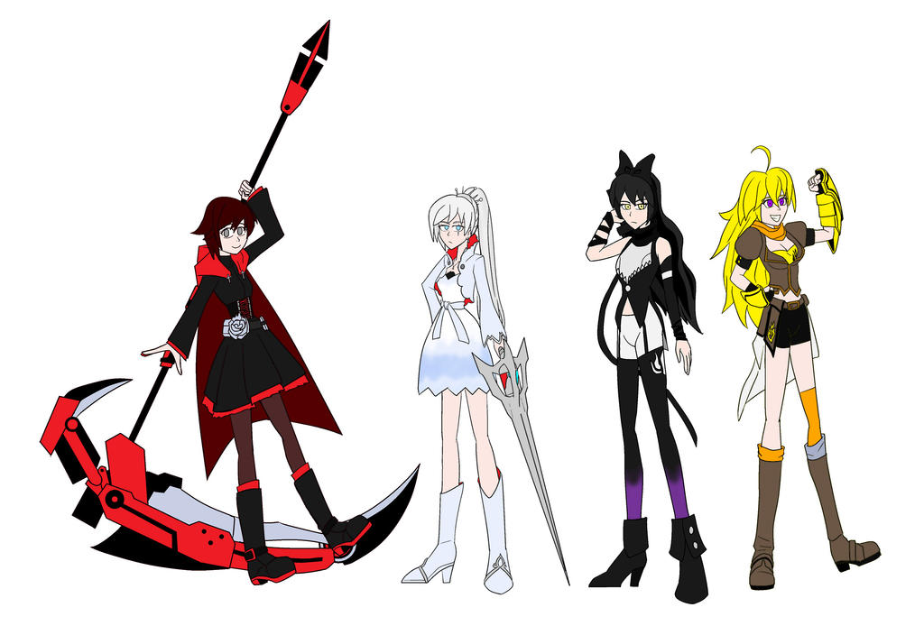 team RWBY by Chen-Chan on DeviantArt