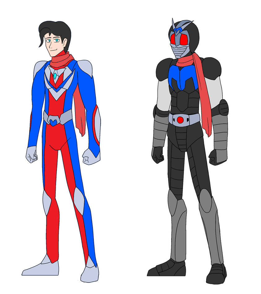 Metaman and Meta Rider by Chen-Chan on DeviantArt