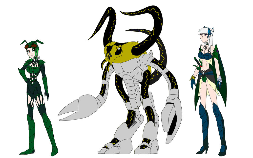 Insect family by Chen-Chan on DeviantArt