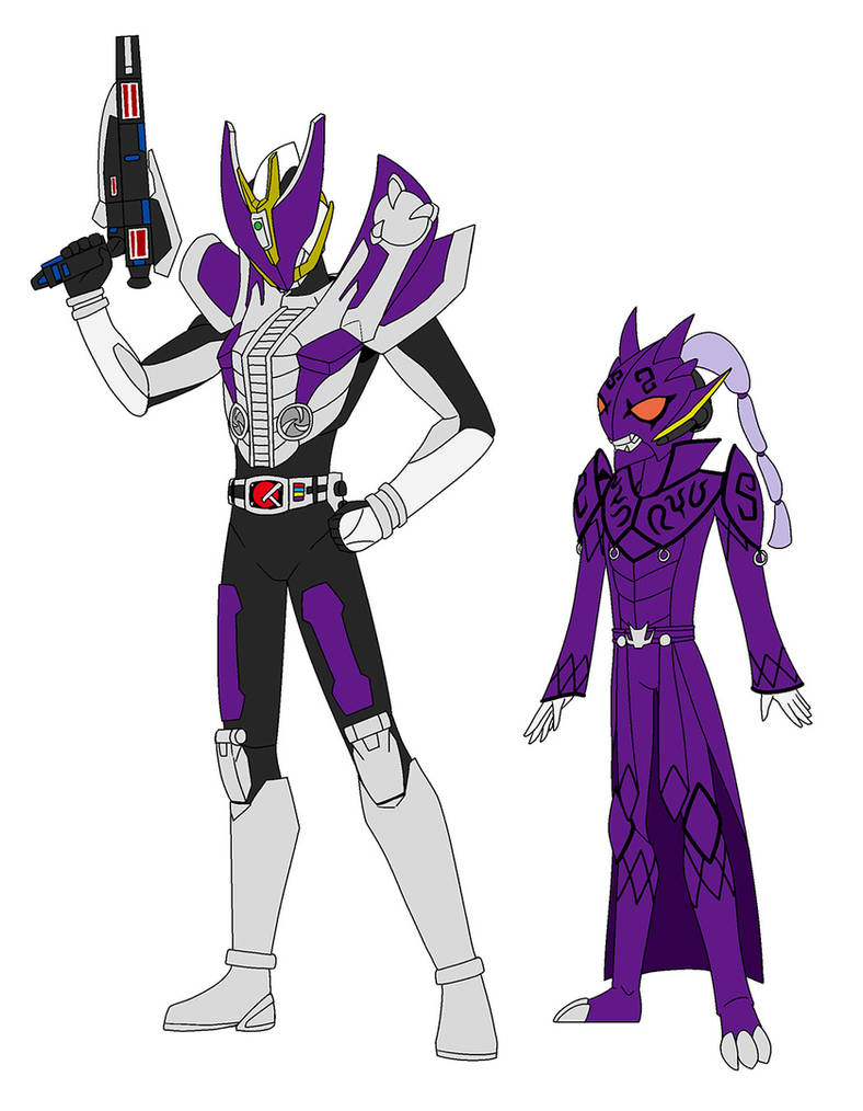 MASK Rider Time Rail Blaster and Purple Ryu by Chen-Chan on DeviantArt
