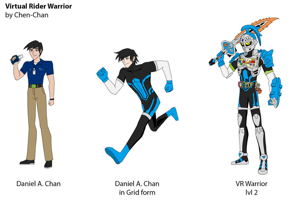 Virtual Rider Warrior by Chen-Chan on DeviantArt