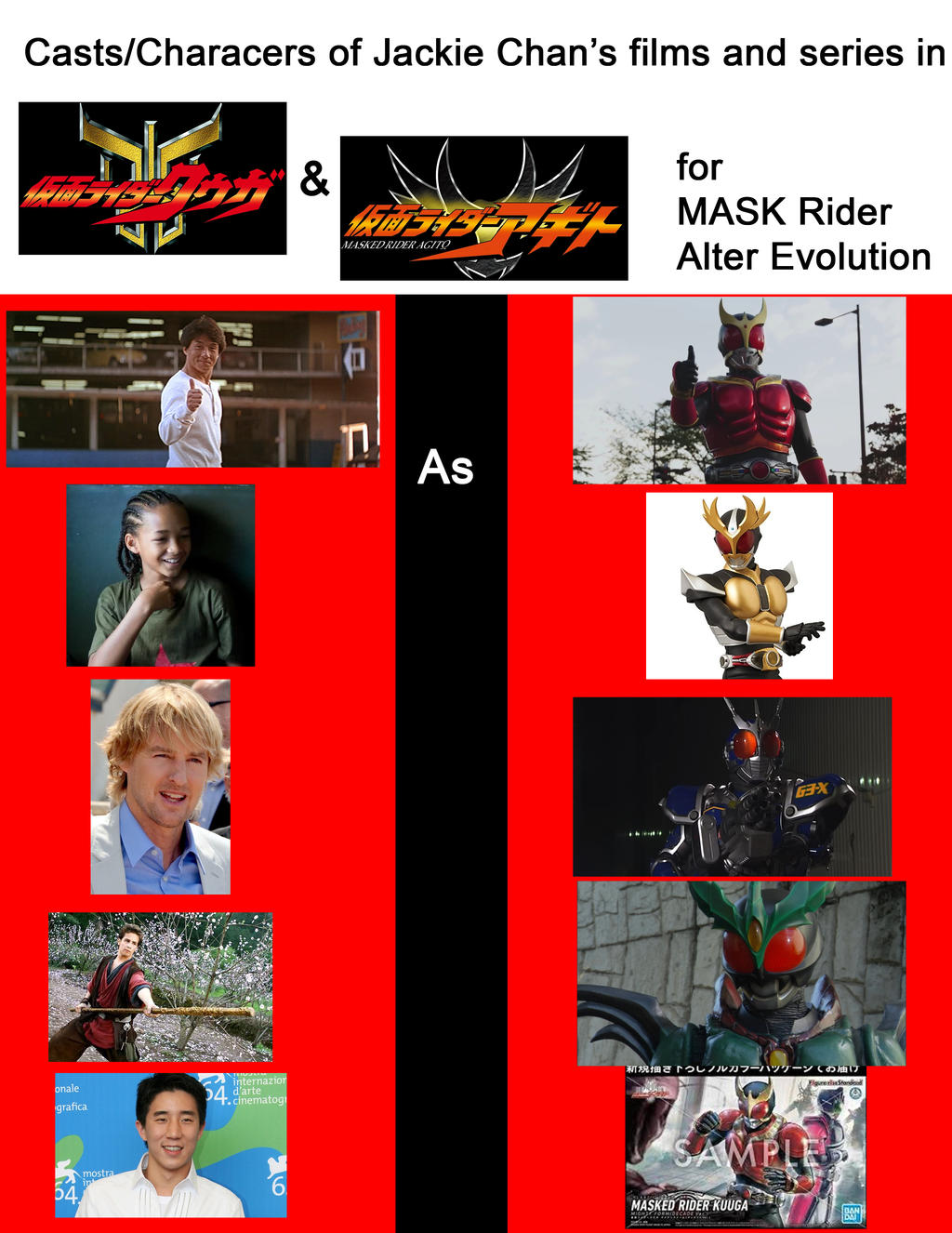 MASK Rider casts heroes by Chen-Chan on DeviantArt