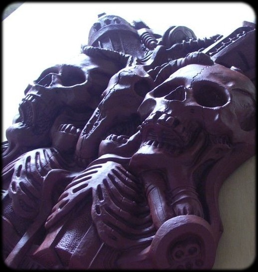 goth gothic victorian Grunge gloomy noir skulls by JanuszDolinski