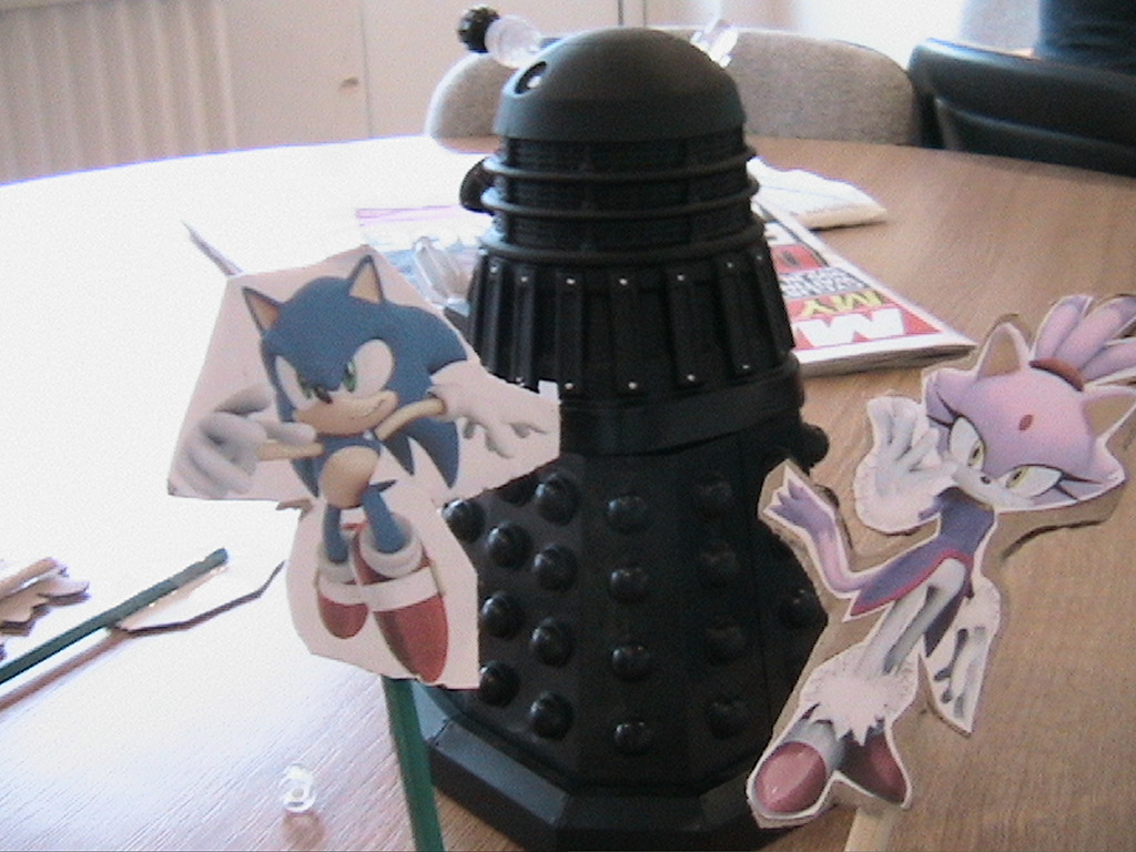 Sonic, Blaze And The Dalek