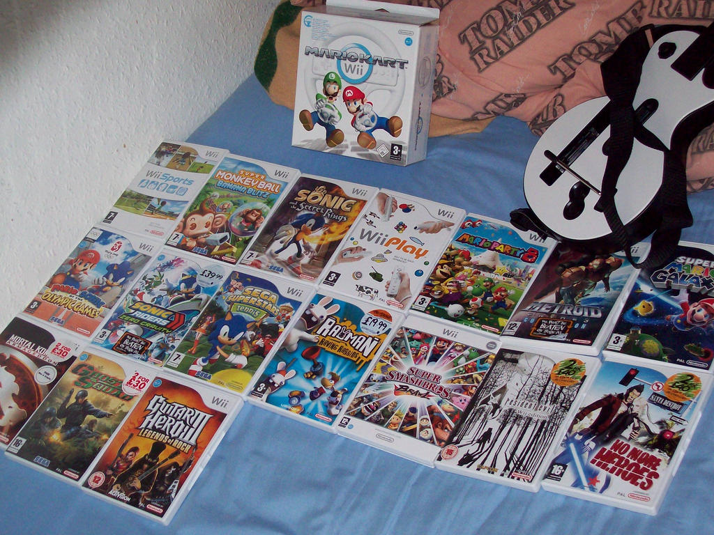 My Wii Games Collection by Generalsupertoad on DeviantArt