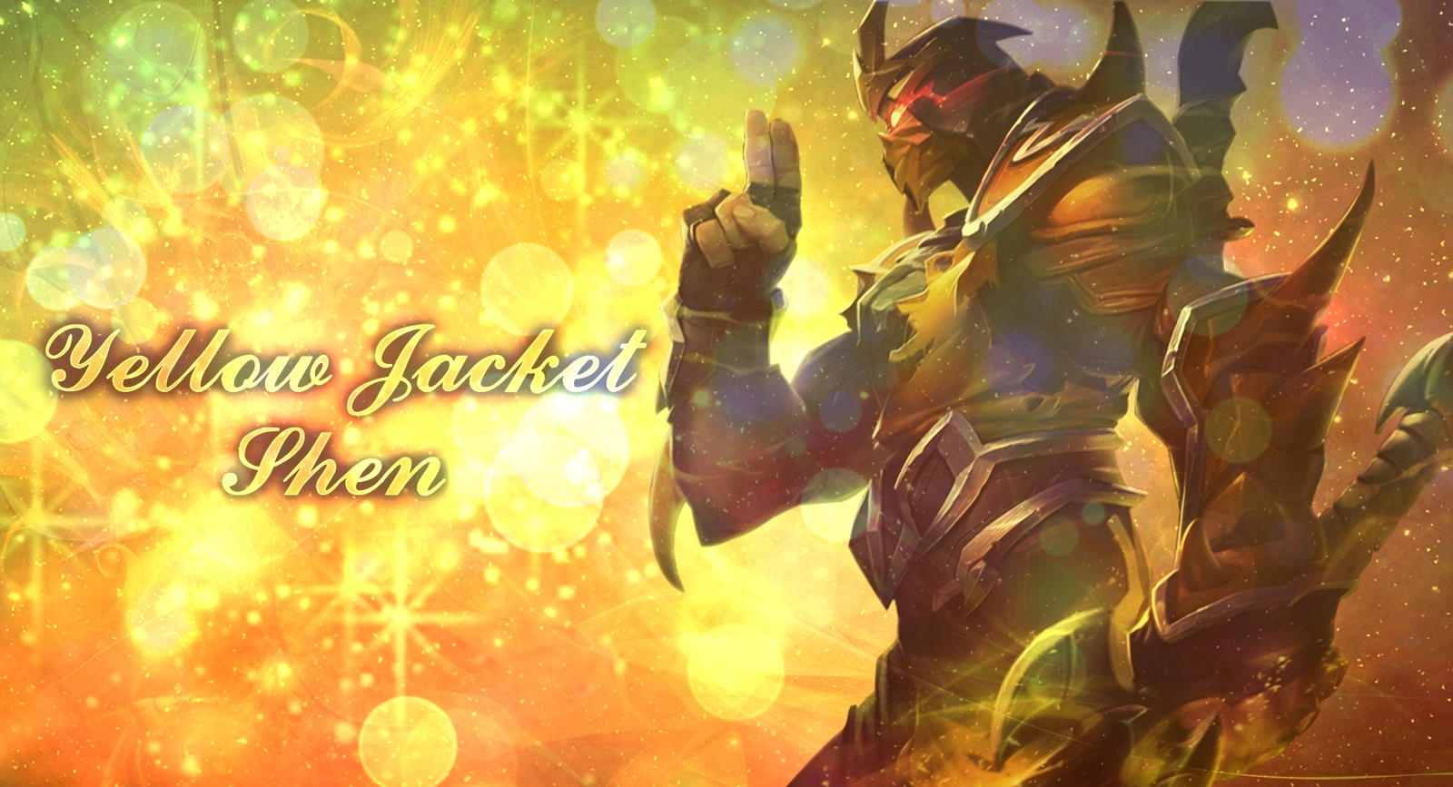 League Of Legends Yellow Jacket Shen Wallpaper By
