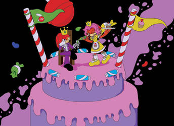 The 7 up Prince and the Cupcake Princess