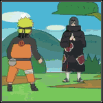 Naruto and Sakura vs. Itachi