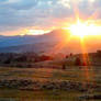 Yellowstone Sunset