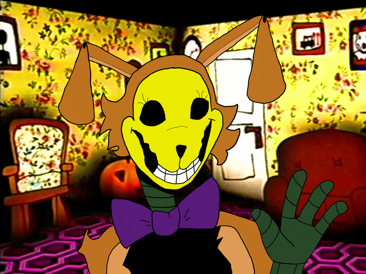 THE PUMPKIN RABBIT by ScaredDrawings on DeviantArt