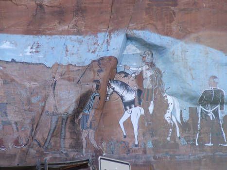 Paintings on a Rock