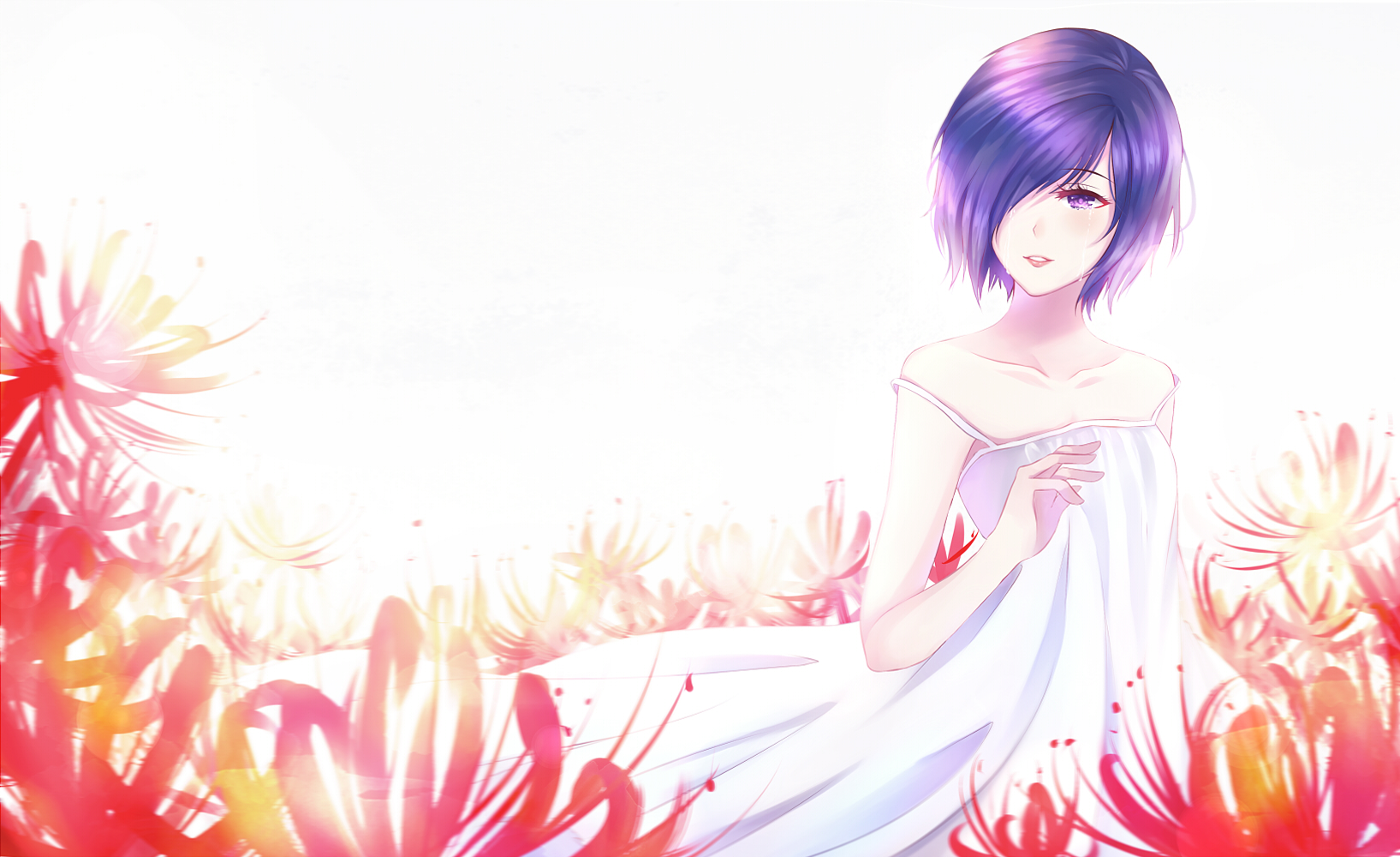 Touka with Spider Lilies