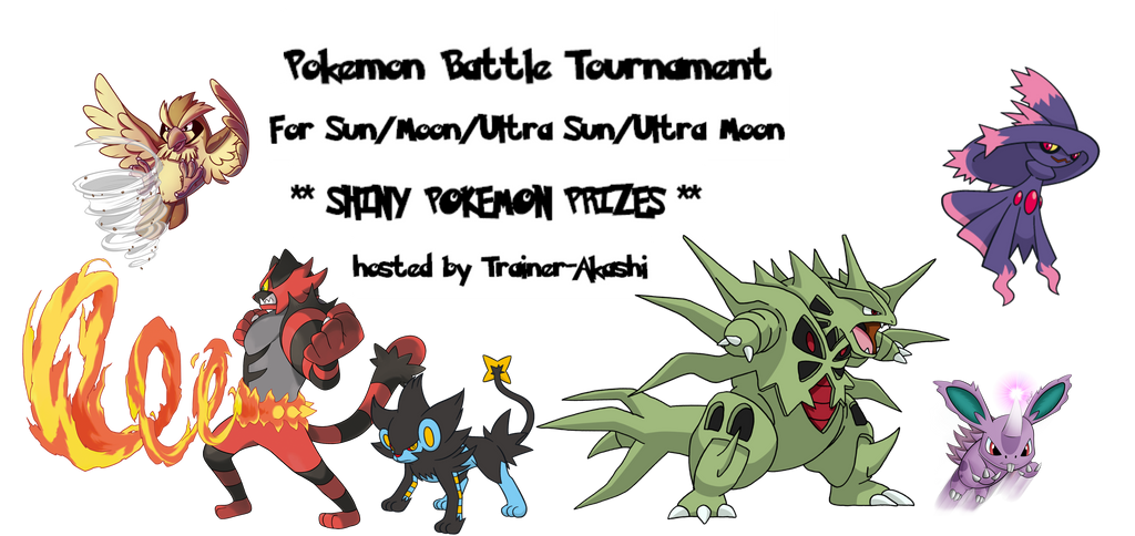 Pokemon Battle Tournament 3DS SUMO USUM PRIZES by