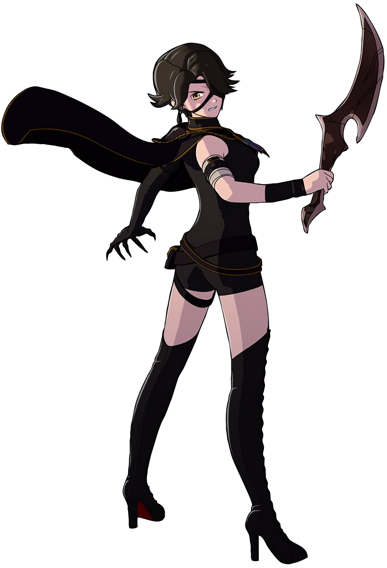 Cinder Fall From Rwby Cinder Fall (RWBY Volume 7) Render by Redrunner613 on DeviantArt