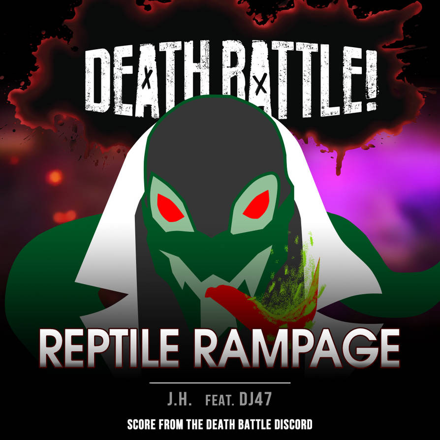 Reptile Rampage (DEATH BATTLE Cover Art) by Redrunner613 on DeviantArt