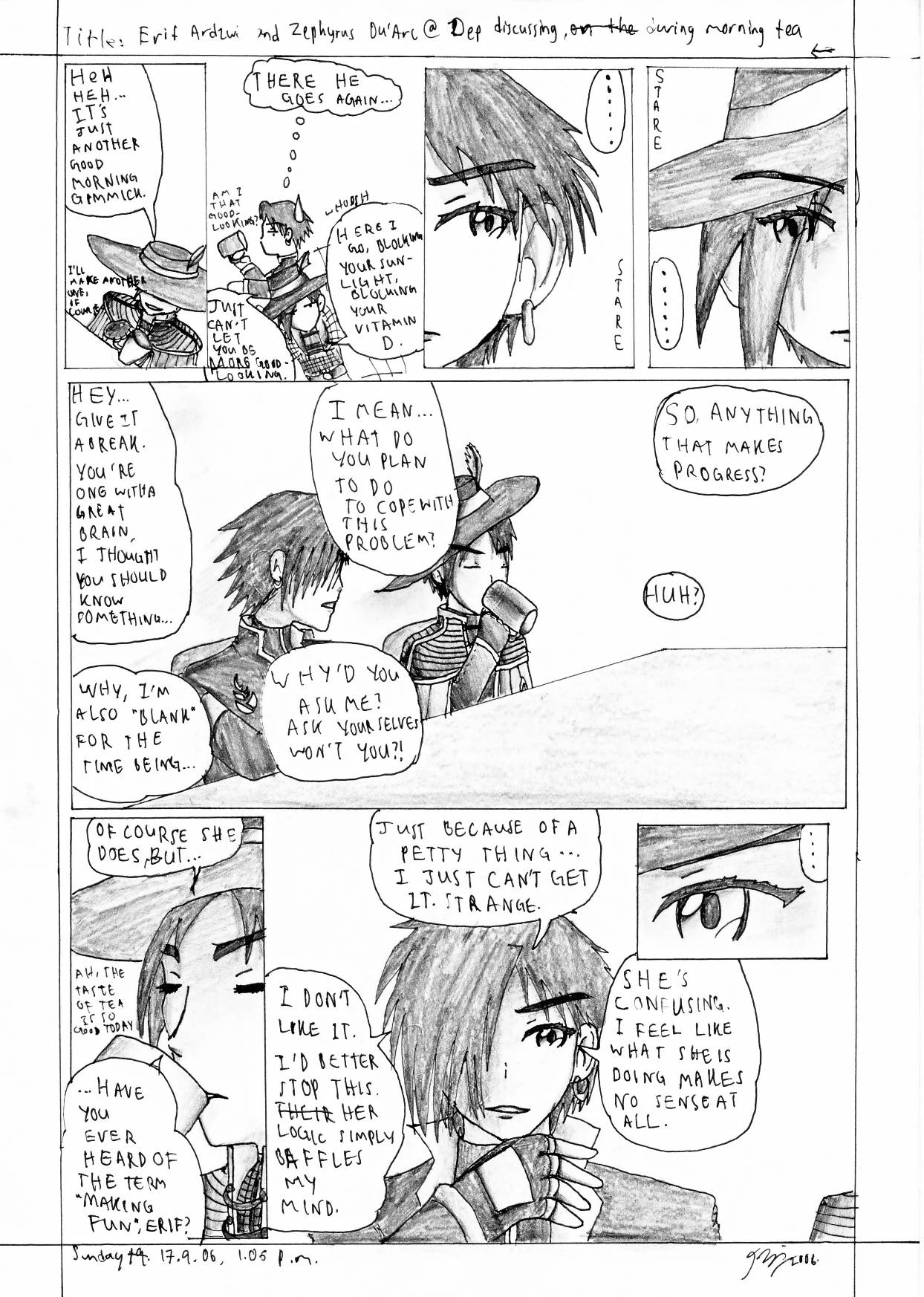 Unnamed Comic Series Page 2