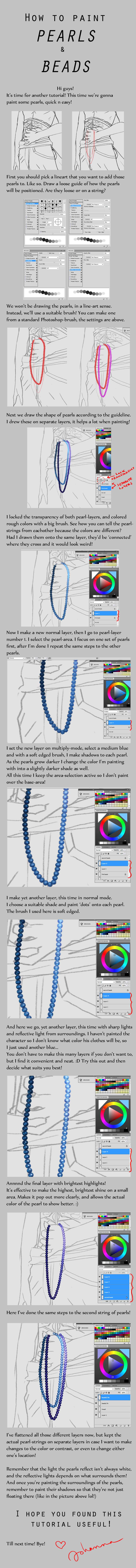 How to paint Pearls