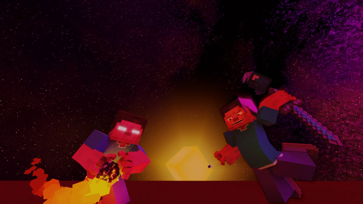 Ataking Minecraft Player Attack! by BedHead-Gamer on DeviantArt