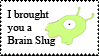 Brain Slug Stamp by 18way