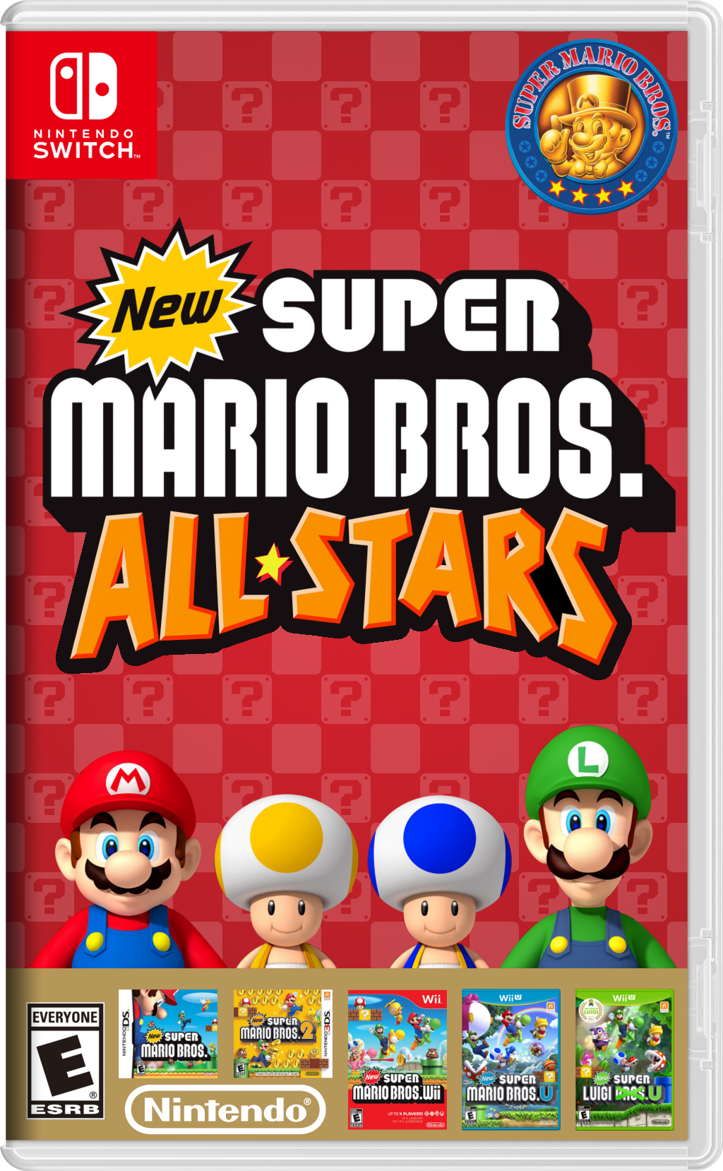 New Super Mario Bros. Allstars Cover Art by BleuVII on DeviantArt New Super Mario Bros. Allstars Cover Art by BleuVII on DeviantArt