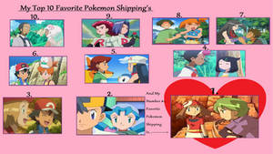 My Top 10 Favorite Pokemon Shippings