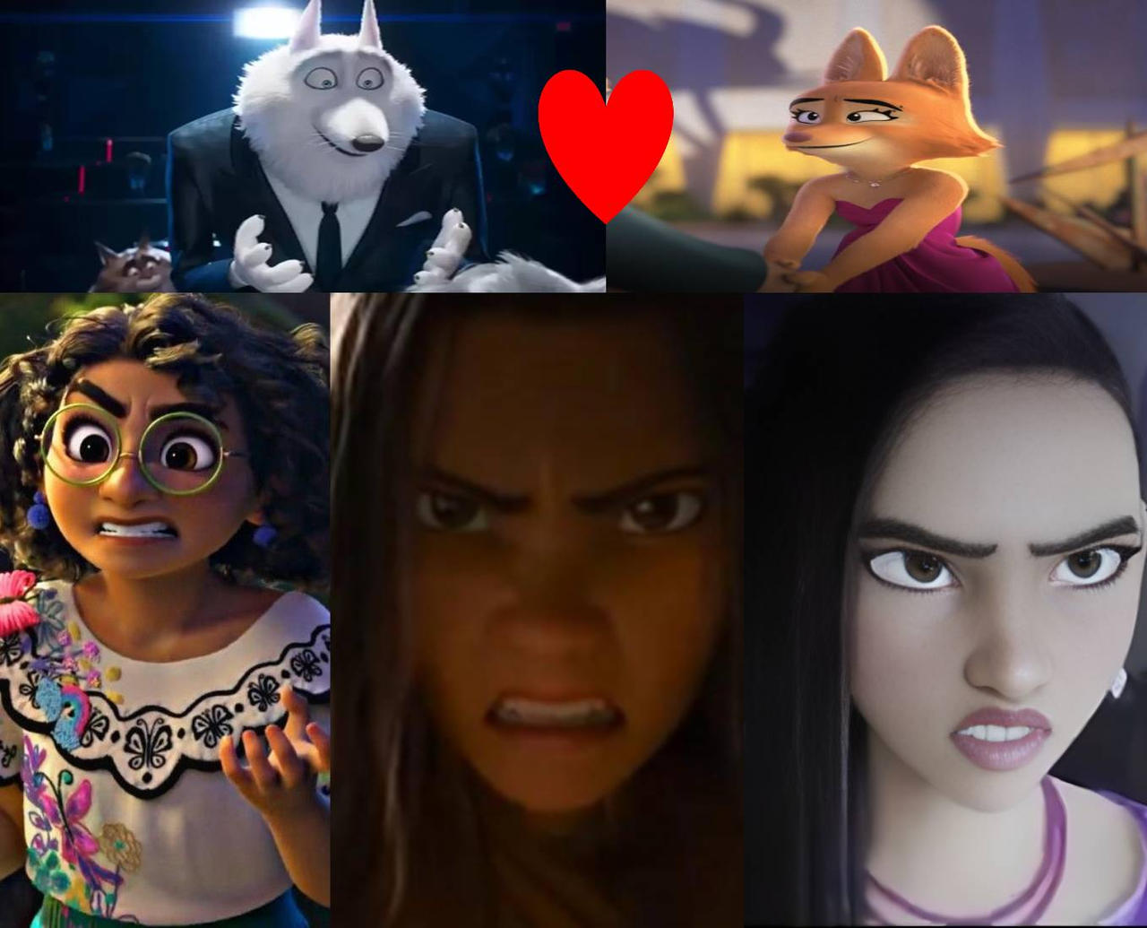 Mirabel, Raya, and Asha doesn't ship Jimmy x Diane by Sonicfans2022 on