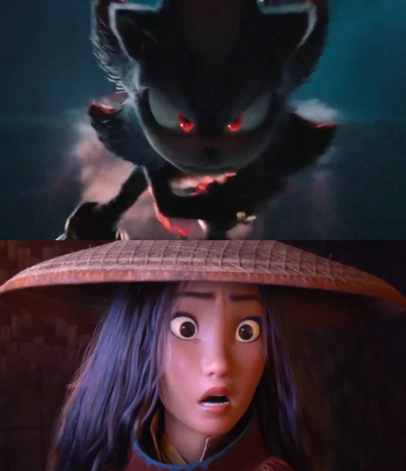 Movie Shadow chasing Raya by Sonicfans2022 on DeviantArt