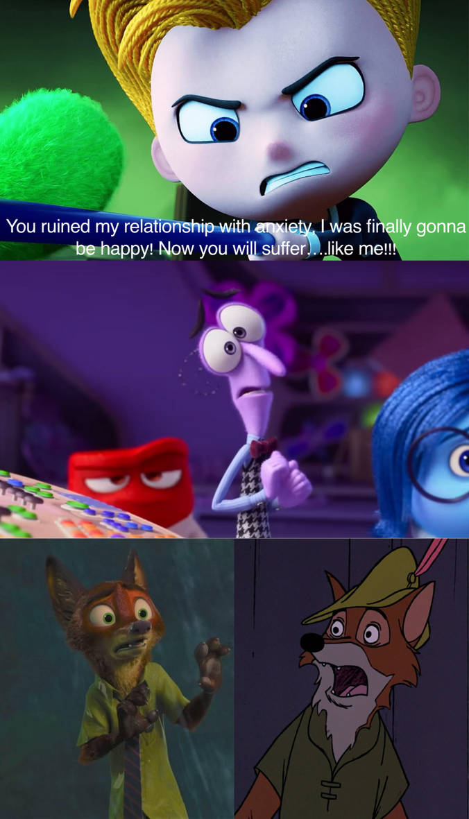 Fear, Nick, and Robin get scared of Lou's rage by Sonicfans2022 on ...