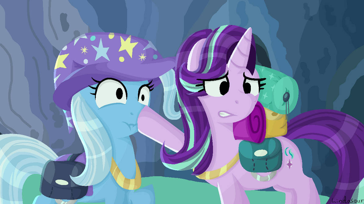 Mlp Rumble Screen Shot A random mlp screenshot redraw by Lindasaurie on DeviantArt