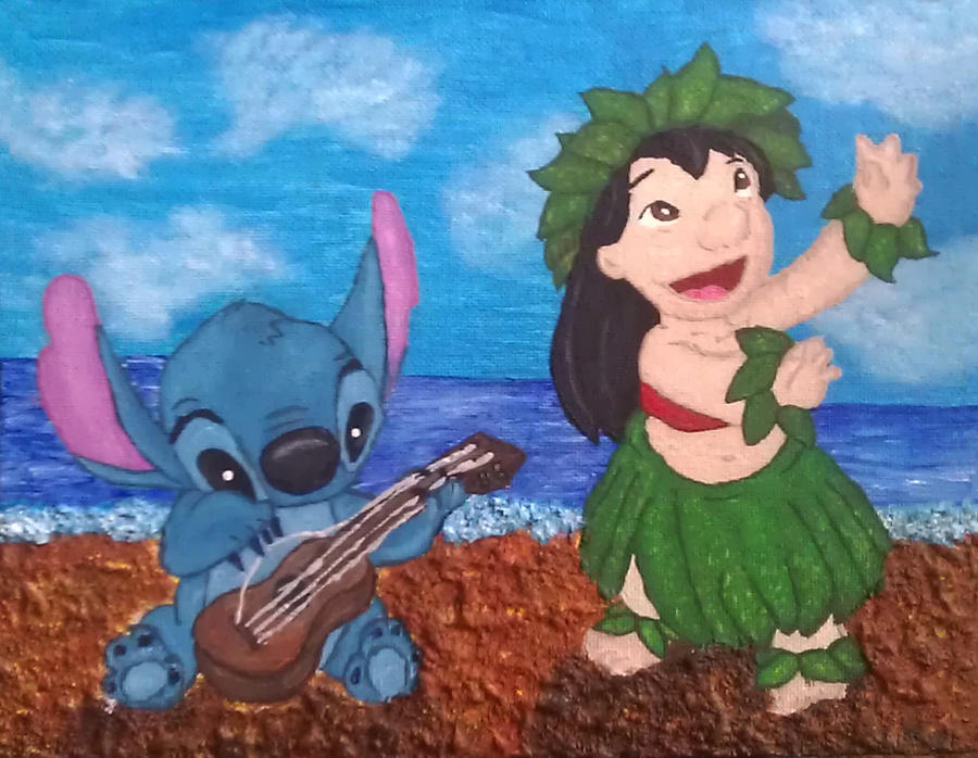 Disney Lilo and Stitch Hula Dance by HippocornDesigns on DeviantArt