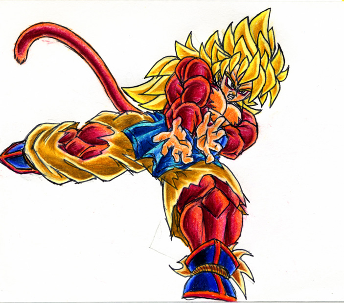 Goku - super saiyan 5 by Draftdafunk on DeviantArt