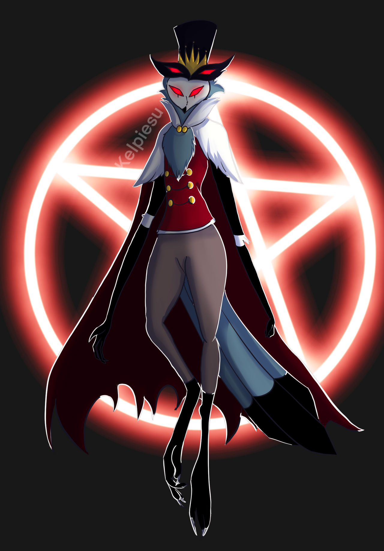 Stolas Robe Deviantart Stolas by Kelpiesu on DeviantArt
