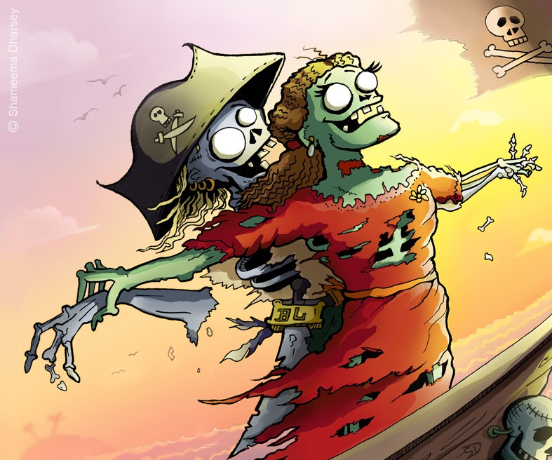 Zombie Pirate Lurv